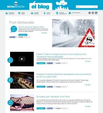 Mutua Madrileña estrena blog corporativo