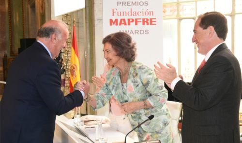 Vicente del Bosque Premios Fundación Mapfre