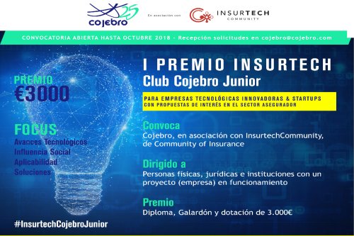 Premio Insurtech Club Cojebro Junior