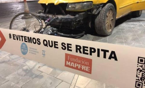 Fundación Mapfre muestra los resultados de las imprudencias al volante
