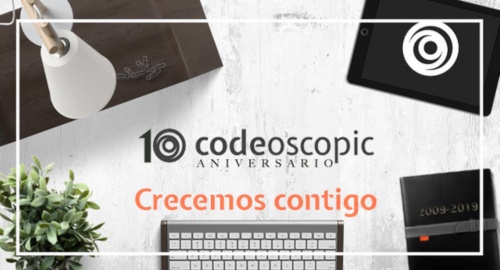 Codeoscopic cumple 10 años y lo celebra con clientes y compañías