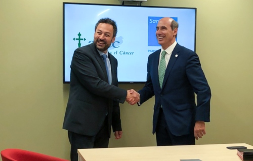 Hospital Sanitas CIMA renueva su compromiso con la AECC-Cataluña