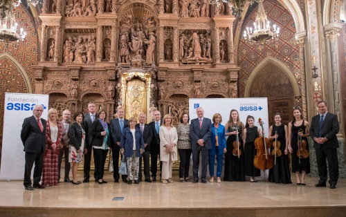 Fundación Asisa con la música de la Escuela Reina Sofía