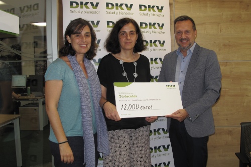 La Federació Salut Mental Catalunya recibe una donación de DKV