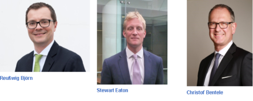 Christof Bentele, Björn Reusswig y Stewart Eaton, nuevos puestos de liderazgo global AGCS