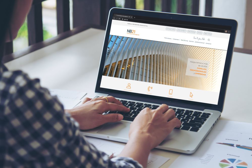 NB21 estrena web. Noticias de seguros