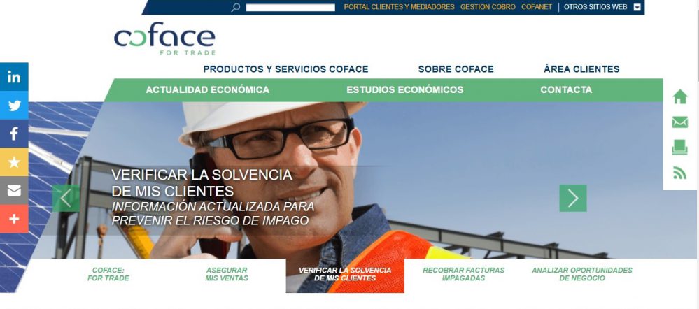 Coface cerró el tercer trimestre del año con un resultado de 84 millones de euros. La cifra de negocio aumenta un 15,2%.