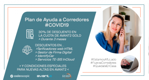 Codeoscopic plan de ayuda COVID-19 noticias de seguros