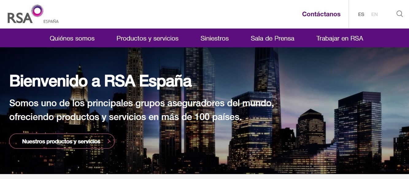 RSA Luxembourg ubica en España su Centro de Operaciones en Europa.