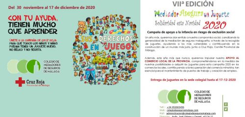 Colegio de Málaga VII Campaña Solidaria noticias de seguros
