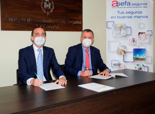 Acuerdo de Asefa con el Colegio de Coruña. Noticias de seguros