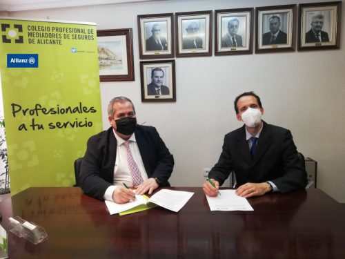 El Colegio de Alicante firma con Allianz. Noticias de seguros.