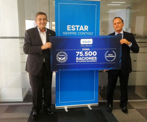 SegurCaixa Adeslas dona 20.000 euros a la Federación de Bancos de Alimentos.