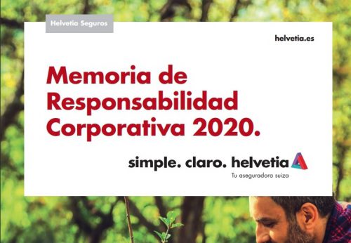 Helvetia Seguros publica su 13ª Memoria de Responsabilidad Corporativa.