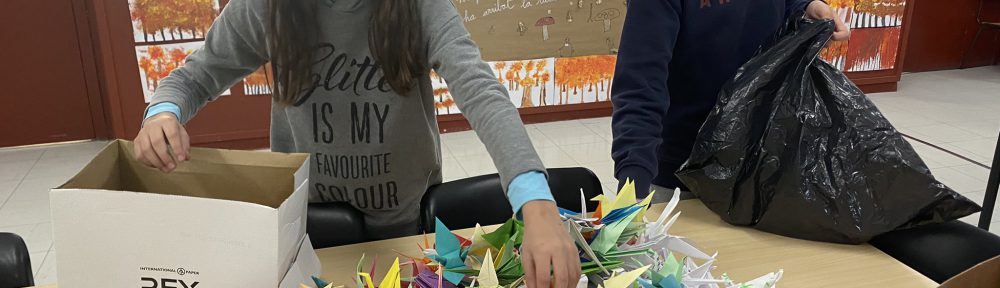 Vuelve “1 origami 1 euro”, la campaña de la Fundación MGC de más éxito en las escuelas de Cataluña.