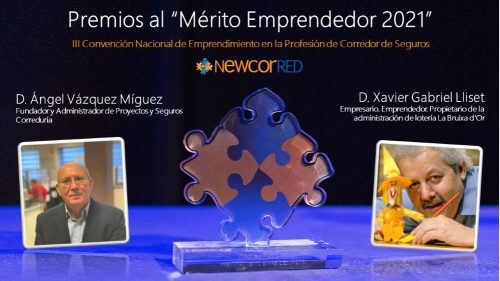 Newcorred premia a Ángel Vázquez y al fundador de La Bruixa d´Or.