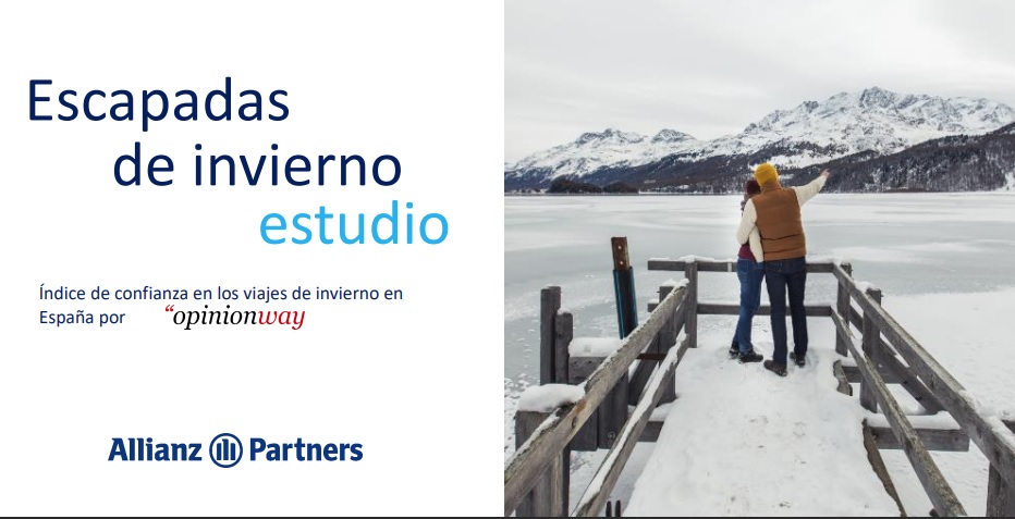 Más del 60% de los españoles prevé viajar por el país este invierno, según el último estudio de Allianz Partners.