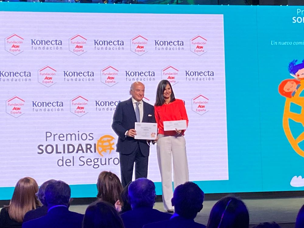 La Fundación Aon España distingue al Proyecto “Somos Equipo Médula” en los Premios Solidarios del Seguro 2021.