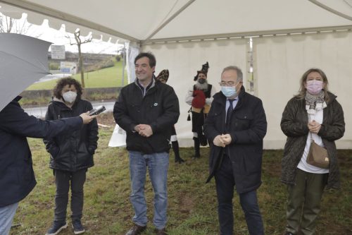 La iniciativa de compensación de la huella de carbono ‘Bosque Albia’ vuelve a Galicia con una nueva plantación en Santiago de Compostela.