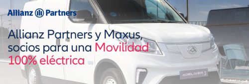Maxus y Allianz Partners colaboran para ofrecer una alternativa de movilidad sostenible para profesionales en las ciudades.