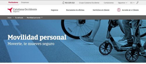Seguros Catalana Occidente lanza Movilidad personal, un seguro innovador que protege a la persona en sus desplazamientos sea cual sea el medio de transporte utilizado.