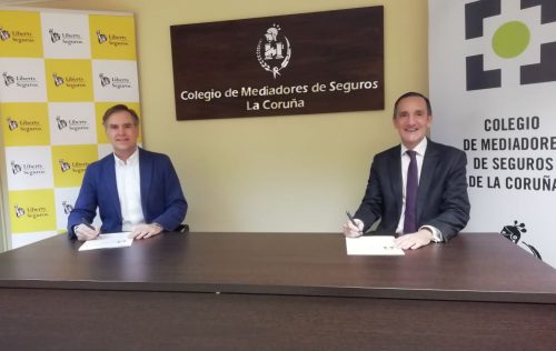 Liberty Seguros renueva su acuerdo de colaboración con el Colegio de Mediadores de Seguros de A Coruña.