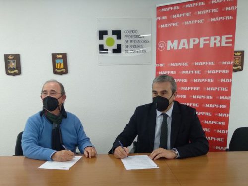 El Colegio de Castellón prolonga su colaboración con Mapfre.