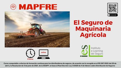 IES y Mapfre crean un curso sobre el Seguro de Maquinaria Agrícola.