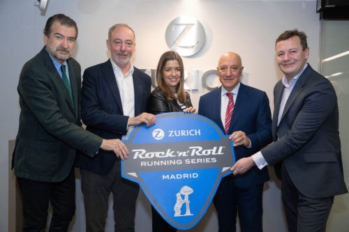 Zurich firma como patrocinador naming en Rock´n´Roll Running Series Madrid.