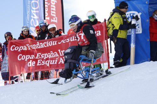 Finaliza la copa de España inclusiva Fundación Jesús Serra de esquí alpino