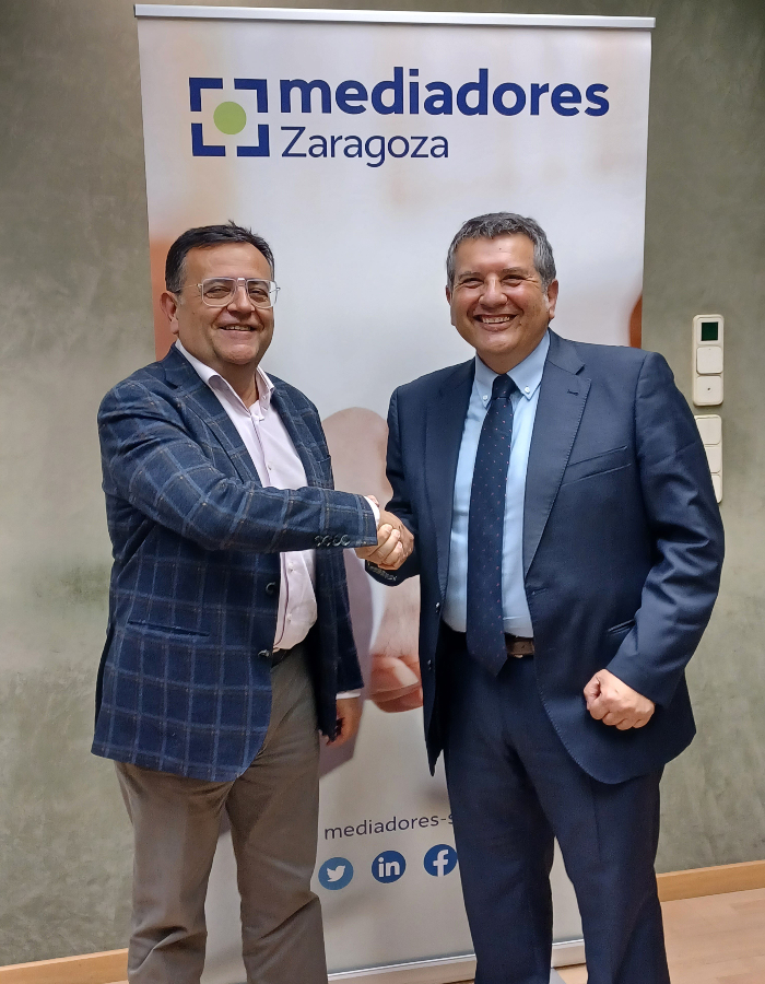 Pelayo y el Colegio de Zaragoza confirman sus buenas relaciones
