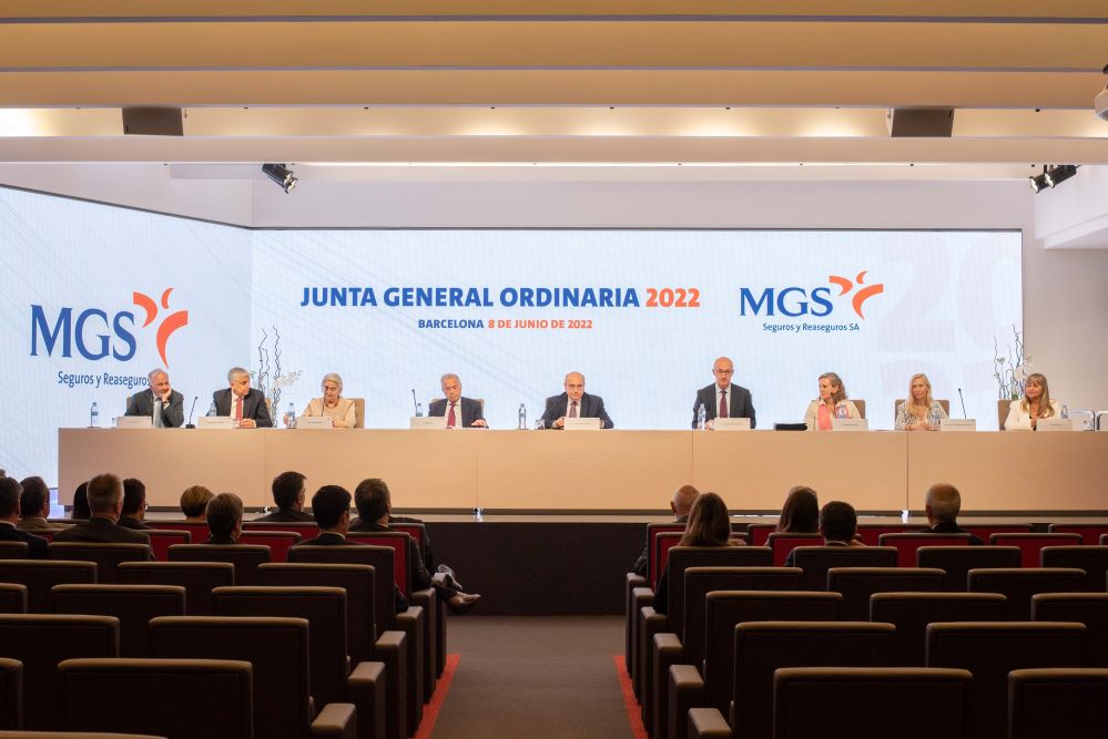 MGS Seguros gana 18,4 millones de euros en 2021, un 2,6% más.