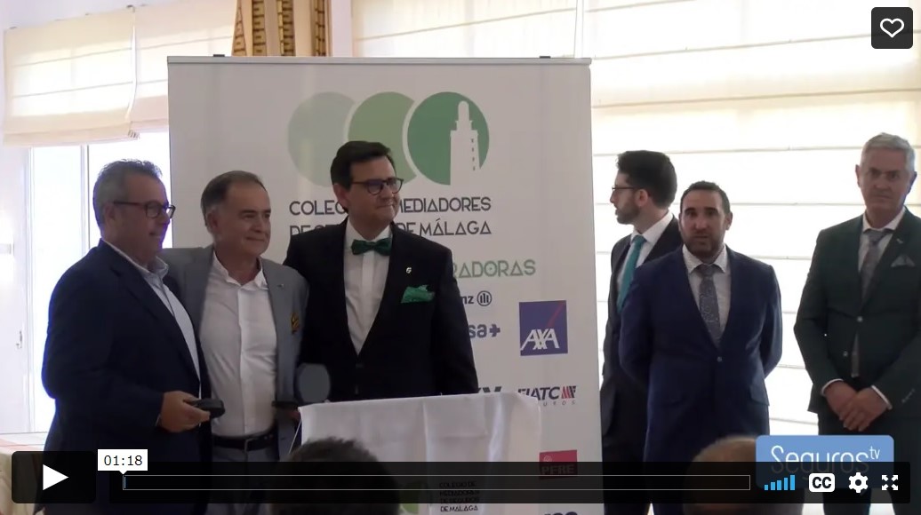 El Colegio de Málaga entrega el Premio Jábega a Reale Seguros.