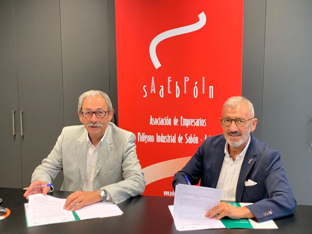 Fundación Inade y el Polígono de Sabón-Arteixo firman un acuerdo de colaboración.
