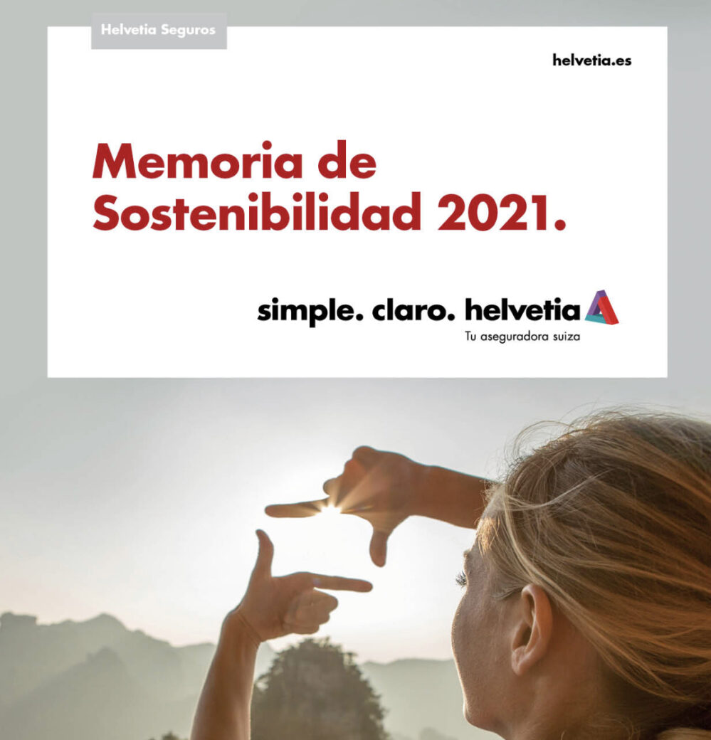 Helvetia Seguros publica su Memoria de Sostenibilidad 2021.