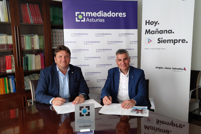 Mediadores Asturias y Helvetia refuerzan su colaboración
