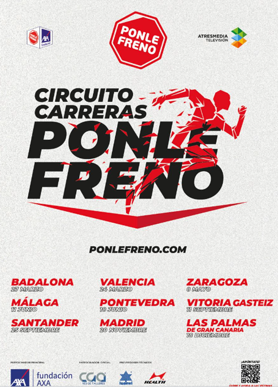 El Circuito de Carreras de PONLE FRENO vuelve tras el verano: Vitoria-Gasteiz será su próxima parada en el marco del FesTVal.