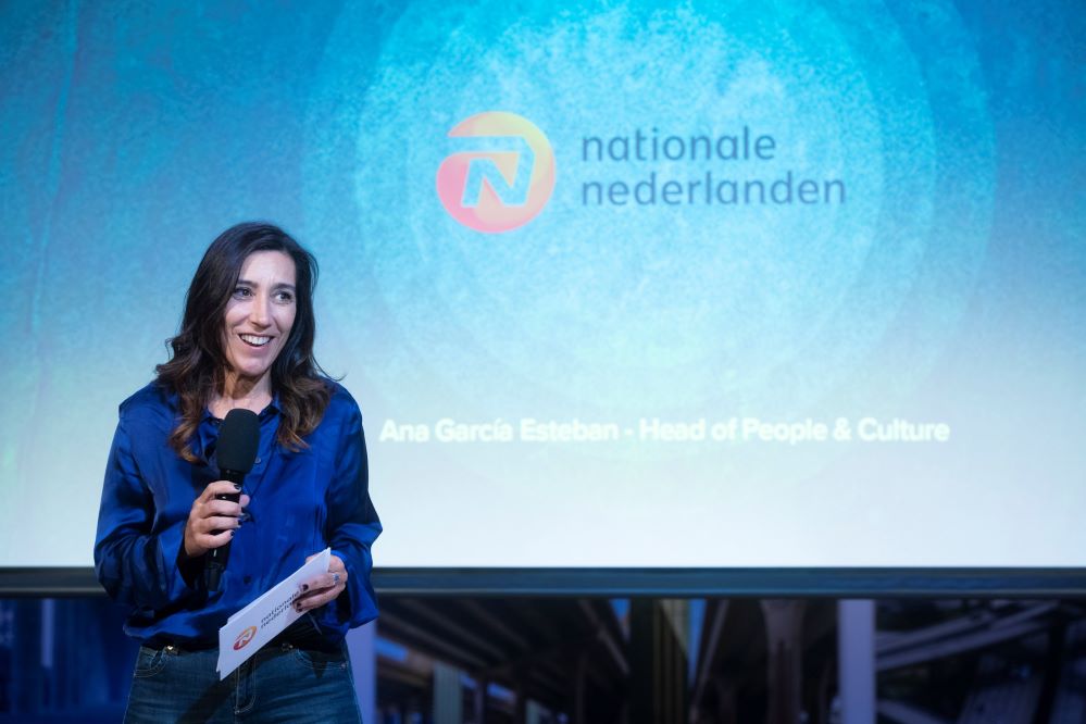 Ana García Esteban, Head of People & Culture de Nationale-Nederlanden fue la encargada de dar el pistoletazo de salida al evento.
