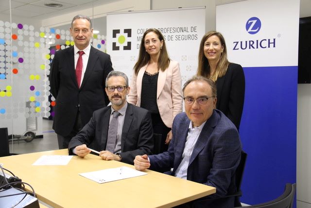 El Colegio de Valencia y Zurich Seguros renuevan su colaboración por un nuevo ejercicio.