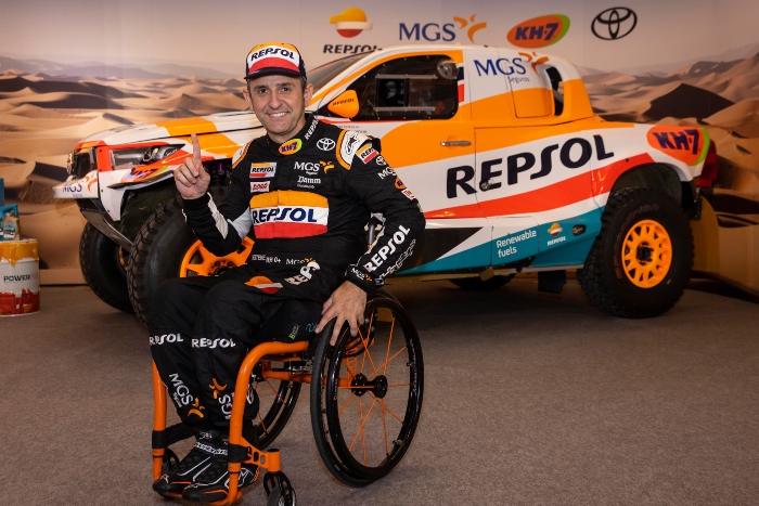 MGS e Isidre Esteve se preparan para el Rally Dakar 2023