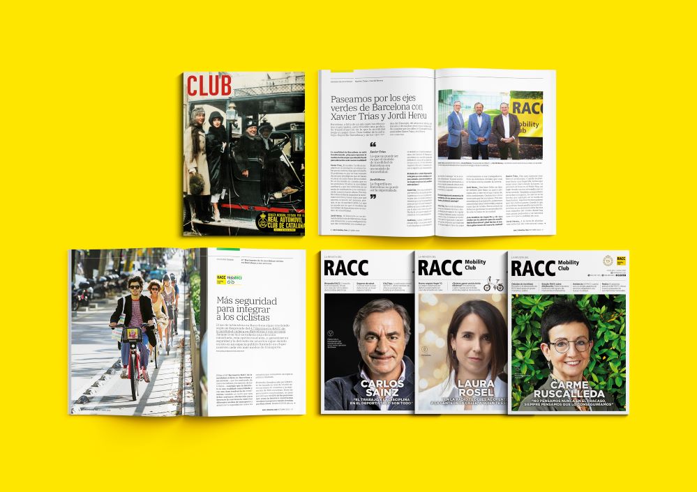 Con una periodicidad trimestral y editada en catalán y en castellano, la revista se envía al domicilio de los socios del RACC Mobility Club.