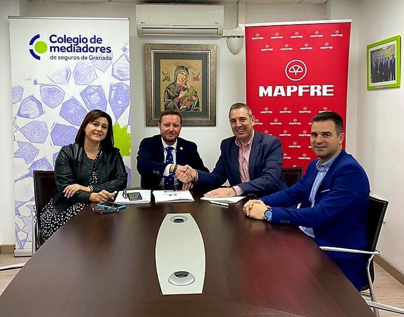 El Colegio de Granada y Mapfre se comprometen a colaborar en acciones futuras de índole formativa e informativa.