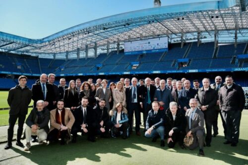 Fundación Inade visita el estadio de Abanca Riazor y la Agencia Estatal de Meteorología en A Coruña en la primera rerunión de su CA y CT.