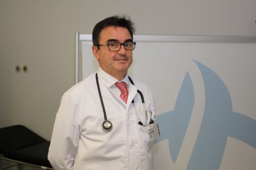 Ricardo Fernández, especialista del Instituto Oncológico de la Clínica IMQ Zorrotzaurre.