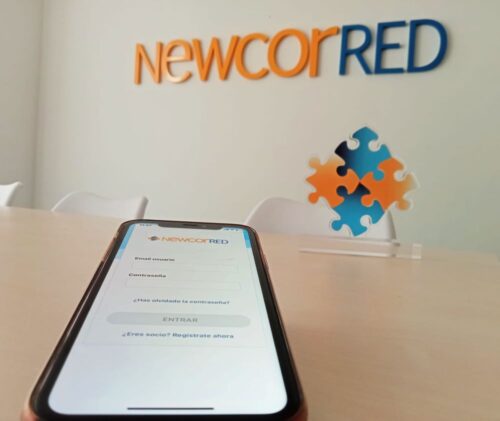 Newcorred crea una APP móvil para la gestión interna con sus miembros.