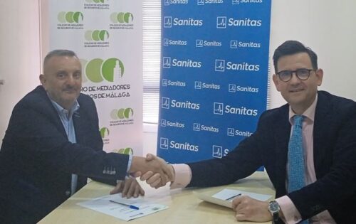 Sanitas y el Colegio de Mediadores de Málaga renuevan su acuerdo de colaboración.