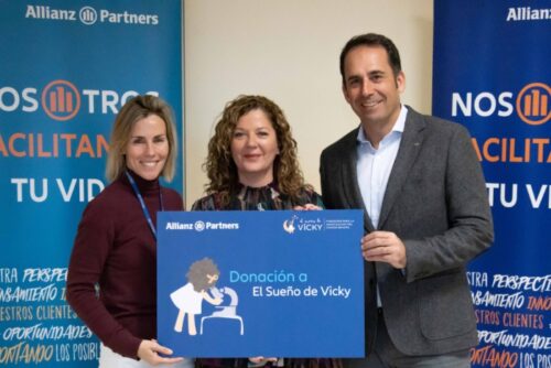 El Sueño de Vicky recibe el apoyo de Allianz Partners en la lucha contra el cáncer infantil