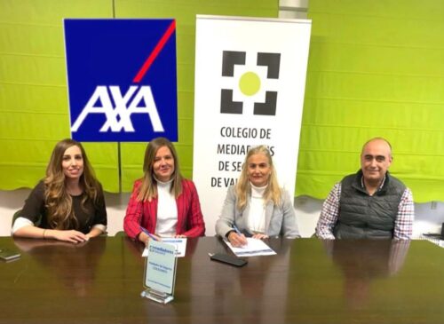 En el acuerdo, AXA y el Colegio de Valladolid, participarán en actividades y colaborará en la formación de estos profesionales.
