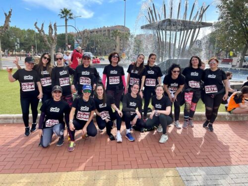 Gesa Sports vuelve repite en la Carrera de la Mujer de Murcia con 16 corredoras.