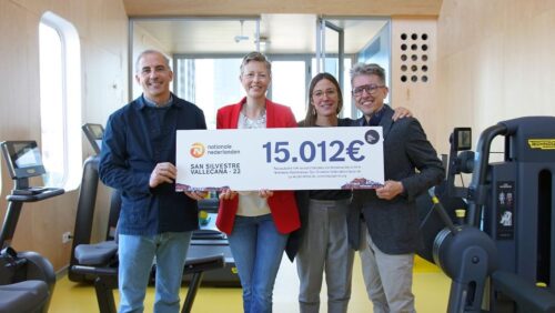 La Nationale-Nederlanden San Silvestre Vallecana dona 15 012 euros a Unoentrecienmil.